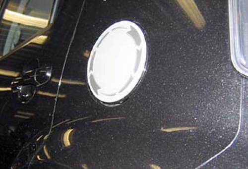 Tankdeckel Dekor
